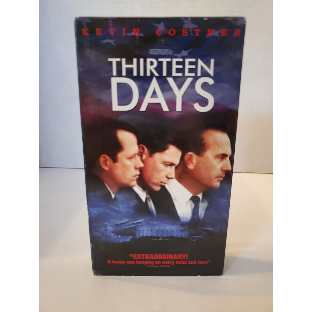 Thirteen Days (VHS, 2001) Kevin Costner